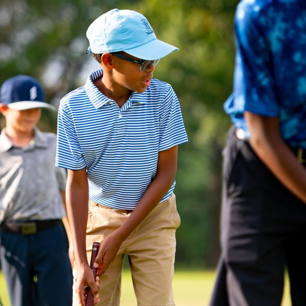 Children Playing Golf